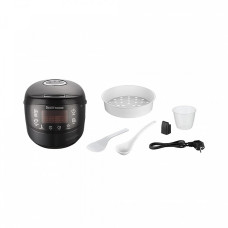 Мультиварка, Redmond, SkyCooker RMC-M903S, 1050 Вт, Умная мультиварка, Управление со смартфона, Сенсорное управление, Автоматических программ 17, Объем чаши 5 л, Покрытие чаши Керамическое, Черный