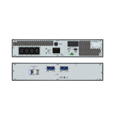 Источник бесперебойного питания, APC, Easy UPS SRV2KRILRK-E , Комплект: SRVPM2KRIL-E - 1шт, SRV72RLBP-9A-1шт, SRVRK1-2 шт, Онлайн, Мощность 2000ВА/1800Вт, Стоечный 4U, 230В, Вых:4x IEC C13, Intelligent Card Slot, LCD, Extended Runtime, W/ rail kit, Чёрный