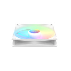 Кулер для компьютерного корпуса, NZXT, F140 RGB Core, RF-C14SF-W1, RGB LED, 500-1500 об/мин, 90.79 CFM, 34.48 dB(A), 4-pin PWM,140 х 140 х 26мм, Белый