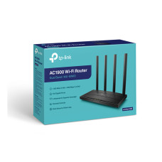 Маршрутизатор, TP-Link, Archer C80, до 1300 Мбит/с на диапазоне 5 ГГц,, до 600 Мбит/с на 2,4 ГГц.,1 гигабитный порт WAN,, 4 гигабитных порта LAN