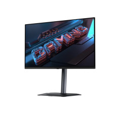 Монитор, Gigabyte, MO27U2, 26.5", 3840x2160, QD-OLED, 240 Гц, 16:9, 250 кд/м2, 1500:1, 0,03 мс, 16.7 млн., 178/178, HDMI*2, DP*1, USB С*1, USB 3.2*1, USB 3.2*1 Аудиопорт*1, VESA 100*100 мм, Регулировка наклона, Регулировка высоты, кабели HDMI/DP/USB 