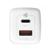 Адаптер питания, Baseus, GaN2 Lite (CCGAN2L-B02), C+U, 65W, Белый Адаптер питания, Baseus, GaN2 Lite (CCGAN2L-B02), C+U, 65W, Белый
