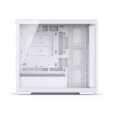 Компьютерный корпус, Jonsbo, D300, D300 White, Mini-Tower, ITX/M-ATX, USB 3.2 Type-C*1/USB3.0*2/Audio+Mic*1, Высота процессорного куллера 180мм, Длина VGA до 430мм, 3*2,5"/2*3,5", Сталь, Закаленное стекло, 236.4*420.9*460.2 мм, Без Б/П, Белый