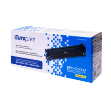 Картридж, Europrint, EPC-CE412A, Жёлтый, Для принтеров HP Color LaserJet Pro 300 M351/M375/Pro 400 M451/M475, 2600 страниц.