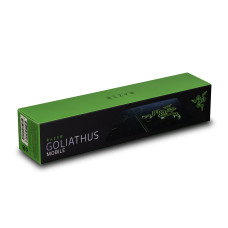 Коврик для компьютерной мыши, Razer, Goliathus Mobile, RZ02-01820200-R3M1, Тканевый гибкий, Гладкая поверхность, 270*215*1,5мм, Зелёный
