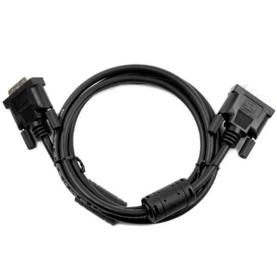 Кабель SVGA, Cablexpert, CC-DVIL-BK-6, 1.8м Cable DVI-D to DVI-D, m/m, 18+1pin/18+1