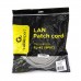 Патч-корд Cablexpert PP12-30M, серый Cable Patch cord UTP 5e-Cat 30 m