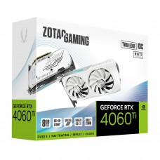 Видеокарта ZOTAC GAMING RTX 4060 Ti TWIN EDGE OC WHITE EDITION [ZT-D40610Q-10M], 8 GB 