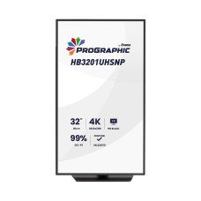 Монитор, iiyama, ProGraphic HB3201UHSNP-B1, 31.5", 3840x2160, IPS, 16:9, 60 Гц, 450 кд/м2, 4 мс, 3000:1, 180/180, HDMI*1, DP*1, USB-C*1, Черный