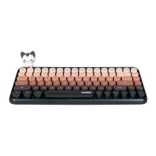 Клавиатура, Ajazz, 308i/Cat/Bean, 308i Cat, Мембранная, 75%, Проводная, USB, Анг/Рус, Коричневый