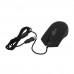 Мышь Sama, QX-02 Mouse optical, 3200 dpi, 1.6m cable, USB, black,Brown Box
