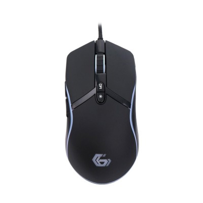 Мышь Gembird MG-810, Optical, 800-3200 dpi, USB, Черный Mouse 7 buttons, 1.8m cable, black