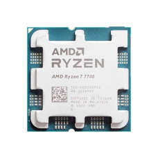 Процессор, AMD, AM5 Ryzen 7 7700, oem, 8M L2 + 32M L3, 3.8 GHz, 8/16 Core, 65 Вт, Radeon(TM) Graphics