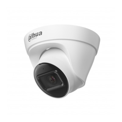 IP видеокамера, Dahua, DH-IPC-HDW1230T1-A, Купольная, Матрица: 1/2.7" 2Мп CMOS. Разрешение матрицы: 2 мегапикс. Тип объектива: фиксированный f=2.8 мм. Интегрированная ИК-подсветка - до 30 метров.