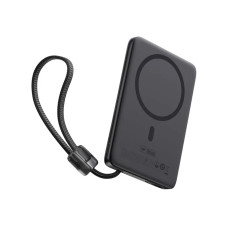 Портативный внешний аккумулятор Baseus PicoGo AM41 Slim Magnetic Power Bank 10000mAh 27W Black