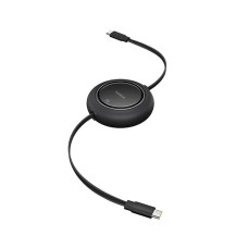 Интерфейсный кабель, Baseus, Free2Pull Mini (P10364500113-01), USB-C to USB-C, 100W, 2m, Черный
