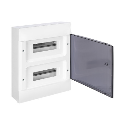 Щит навесной, Legrand, 135612 Practibox S, 2х12 IP40 Дымчатая дверь