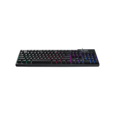 Клавиатура, Rapoo, V50S, Игровая, USB, Кол-во стандартных клавиш 104, Длина кабеля 1,8 метра, Анг/Рус/Каз, LED, 440*163*40, Чёрный