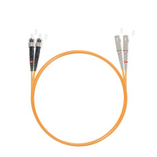 Патч корд оптоволоконный,, SC/UPC-ST/UPC MM OM2 50/125 Duplex 3.0мм 1 м, LSZH