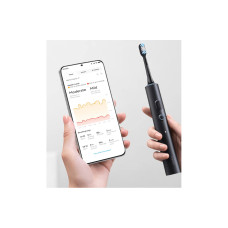 Умная зубная электрощетка, Xiaomi, T501 (MES607/BHR7792GL), 1050 мАч, IPX8, Время зарядки 6.5 ч, 150 дней автономной работы, 30 индивидуальных решений чистки, Темно-серый