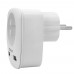 Сетевой фильтр + зарядка Tessan TS-611-DE, Белый 1 розетка, 16A, 2 USB 2.4A max, white