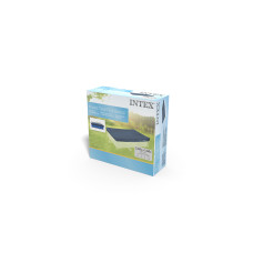 Тент для каркасных бассейнов размером 260 х 160 см, INTEX, 28036, Винил PVC, Тёмно-синий, Цветная коробка