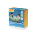 Надувная лодочка Tropical Crew 119 х 79 см, BESTWAY, 34009, Винил, 3-6 лет, С ручками и леером на носу, Надувное дно, Голубая, Цветная коробка
