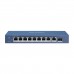 Сетевой коммутатор Hikvision DS-3E0510P-E Switch 8 port 10/100/1000M 8xGE PoE, 1xRJ45 GE, 1xGb SFP, PoE 58W, desktop