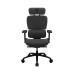 Игровое компьютерное кресло, ThunderX3, XTC-Loft Dark Grey, Тканное покрытие, (Ш)68*(Г)57*(В)118(126) см, Тёмно-серый
