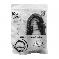 Кабель USB, Cablexpert CCP-USB3.1-CMCM-2M, 2м 