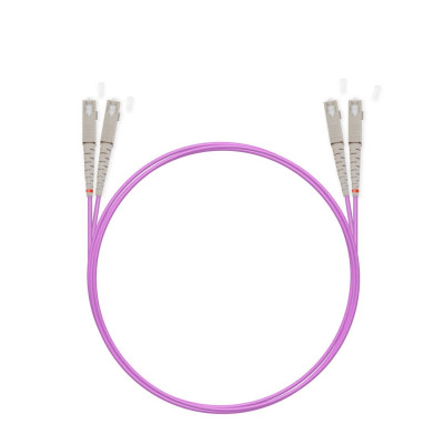 Патч корд оптоволоконный,, SC/UPC-SC/UPC MM OM3 50/125 Duplex 3.0мм 1 м, LSZH