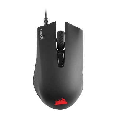 Мышь Corsair, HARPOON RGB PRO, Optical, 12000 dpi, USB, Черный Mouse 6 button, 1.8m cable, black, [CH-9301111-EU]