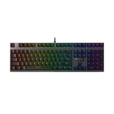 Клавиатура, Rapoo, V700RGB, Игровая, USB, Кол-во стандартных клавиш 104, Длина кабеля 1,8 метра, RGB, Анг/Рус, Чёрный