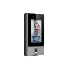 Контроллер доступа, Dahua, DHI-ASI6214S-PW, 4,3-дюймовый стеклянный сенсорный экран с разрешением 272 480, Mifare(13,56 МГц)