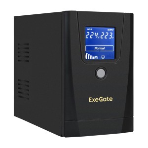 Блок бесперебойного питания ExeGate LLB-900.LCD.AVR.1SH.2C13.RJ.USB 