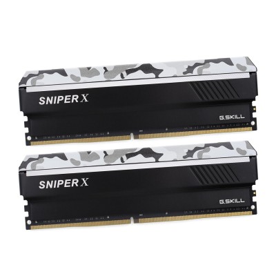 Оперативная память G.Skill Sniper X, F4-3600C19D-16GSXWB, DDR4, 16 GB, urban camo DIMM kit <3600MHz> (2x8GB),19-20-20-40