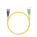 Патч корд оптоволоконный,, FC/APC-ST/UPC SM 9/125 Duplex 3.0мм 1 м, LSZH