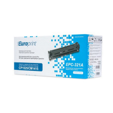 Картридж, Europrint, EPC-CE321A, Синий, Для принтеров HP Color LaserJet Pro CP1525/CM1415, 1300 страниц.