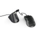 Держатель провода мыши, Glorious, Mouse Bungee, G-MB-BLACK, Пластик, Резина, Металл, Нескользящие ножки, Черный