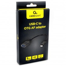 Адаптер Type-C на USB, Cablexpert A-USB3C-OTGAF-01 