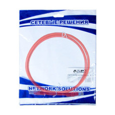 Патч Корд, A&P, APP001RD1, Cat.5, UTP, RJ-45, 1 м, Красный, Пол. пакет