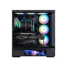 Компьютерный корпус, Zalman, P40 DS Black, P40 DS Black, ATX, 2*3.5"/1*2.5", Высота кулера до 165 мм, Длина VGA до 420 мм, 452х235х492 мм, Без Б/П, Черный