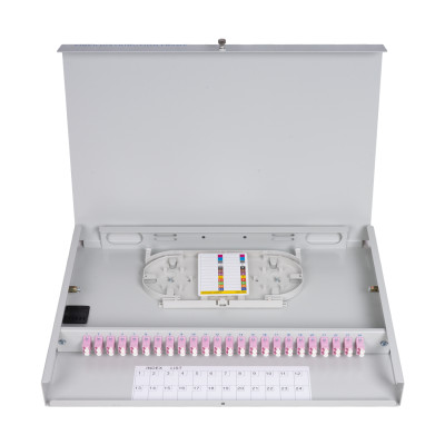 Оптический кросс А-Оптик АО-2403 укомплектованный LC/UPC Duplex MM OM4