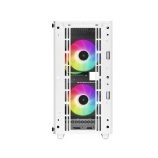 Компьютерный корпус, Deepcool, CC360 WH ARGB R-CC360-WHAPM3-G-1, Mini-ITX/Micro ATX, USB 3.0/2.0, HD-Audio+Mic, Кулер 3*120мм ARGB, Высота процессорного кулера до 165мм, Длина VGA до 320мм, 2*3.5"/2+1*2.5", Толщина 0,5мм, 418x215x431мм, Без Б/П,