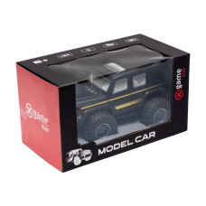 Радиоуправляемая машина, X-Game, 68600B, 1:24, Model Car, Пластик, Длина 21 см, Включающиеся фары, Оригинальный дизайн, 27MHz, Чёрная