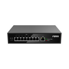 VoIP шлюз, Fanvil, PN8, коммутатор 2-Wire, 8 х RJ11 + питание, 2-жильный провод ("лапша") для специальных телефонов Fanvil, 1 x RJ45 Uplink, блок питания в комплекте