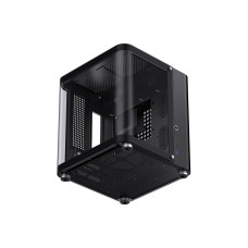 Компьютерный корпус, Jonsbo,TK-1, TK-1 Black, Micro-Tower, M-ATX/M-ITX, USB3.2 Type-C*1/USB3.0*1, Audio+Mic, Высота процессорного кулера до 165мм, Длина VGA до 280мм, 2*3,5" или 2*2.5"/1*3.5", Сталь, Закаленное стекло, 299*310*345, Без Б/П,
