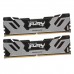 Оперативная память Kingston Fury Renegade, KF564C32RSK2-32, DDR5, 32 GB Черный-Серебристый DIMM kit <6400MHz> (2x16), CL32, black-silver