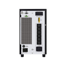 Источник бесперебойного питания, APC, Easy UPS SRV3KI-E, Онлайн, Мощность 3000ВА/2700Вт, Напольный, 230В, Вых: 6x IEC C13, 1x IEC C19, Intelligent Card Slot, LCD, APCRBCV205, Чёрный