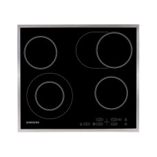 Электрическая варочная панель, Samsung, NZ64T3516CK/WT, Двойная конфорка, 57,5 см, Черный Электрическая варочная панель, Samsung, NZ64T3516CK/WT, Двойная конфорка, 57,5 см, Черный